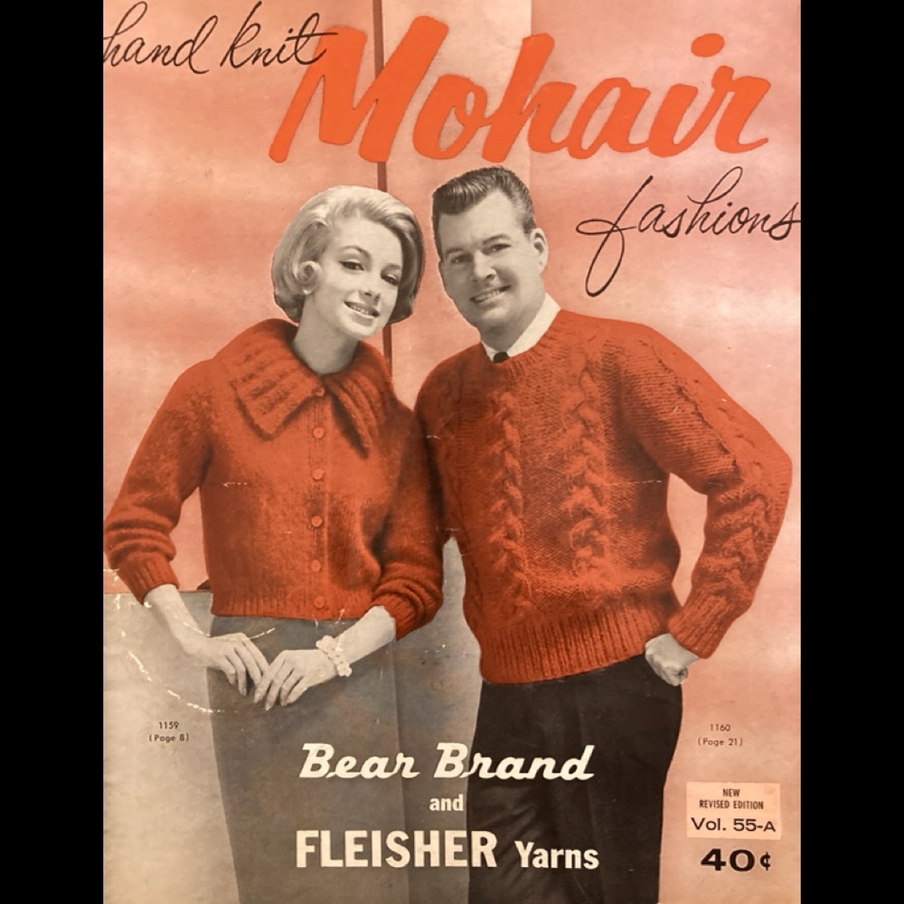 Vintage Knitting Pattern Book